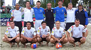 england beach football team