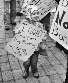 Occupy protester