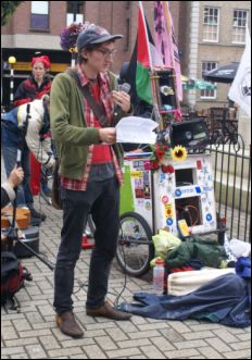 Patrick Rolfe at Vestas Rally in Newport August 2009