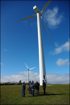 Visit To Roskrow Barton Wind Farm 