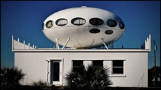 'UFO' on a house